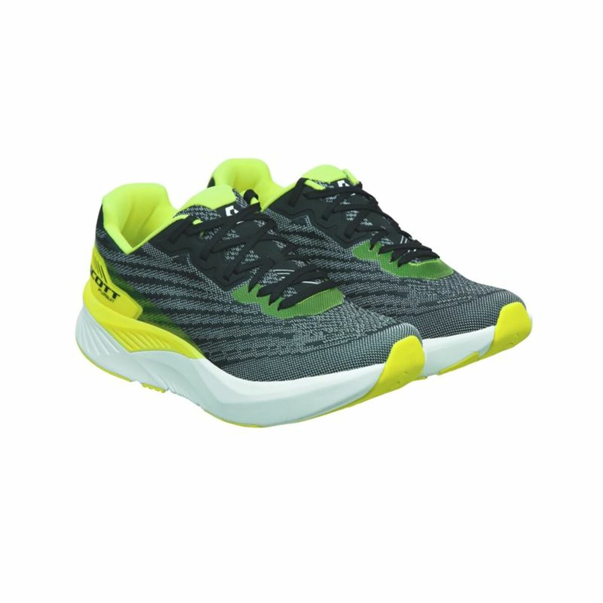 Zapatillas de Running para Adultos Scott Pursuit Negro Cian