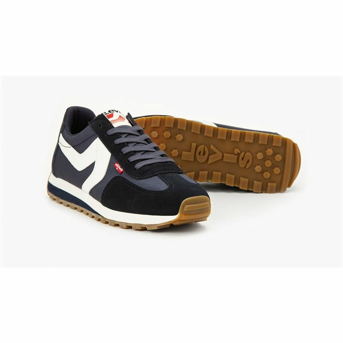 Levi's Stryder Navy Blue Adult Running Shoes