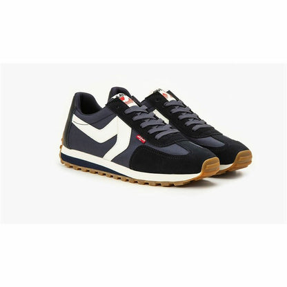 Levi's Stryder Navy Blue Adult Running Shoes