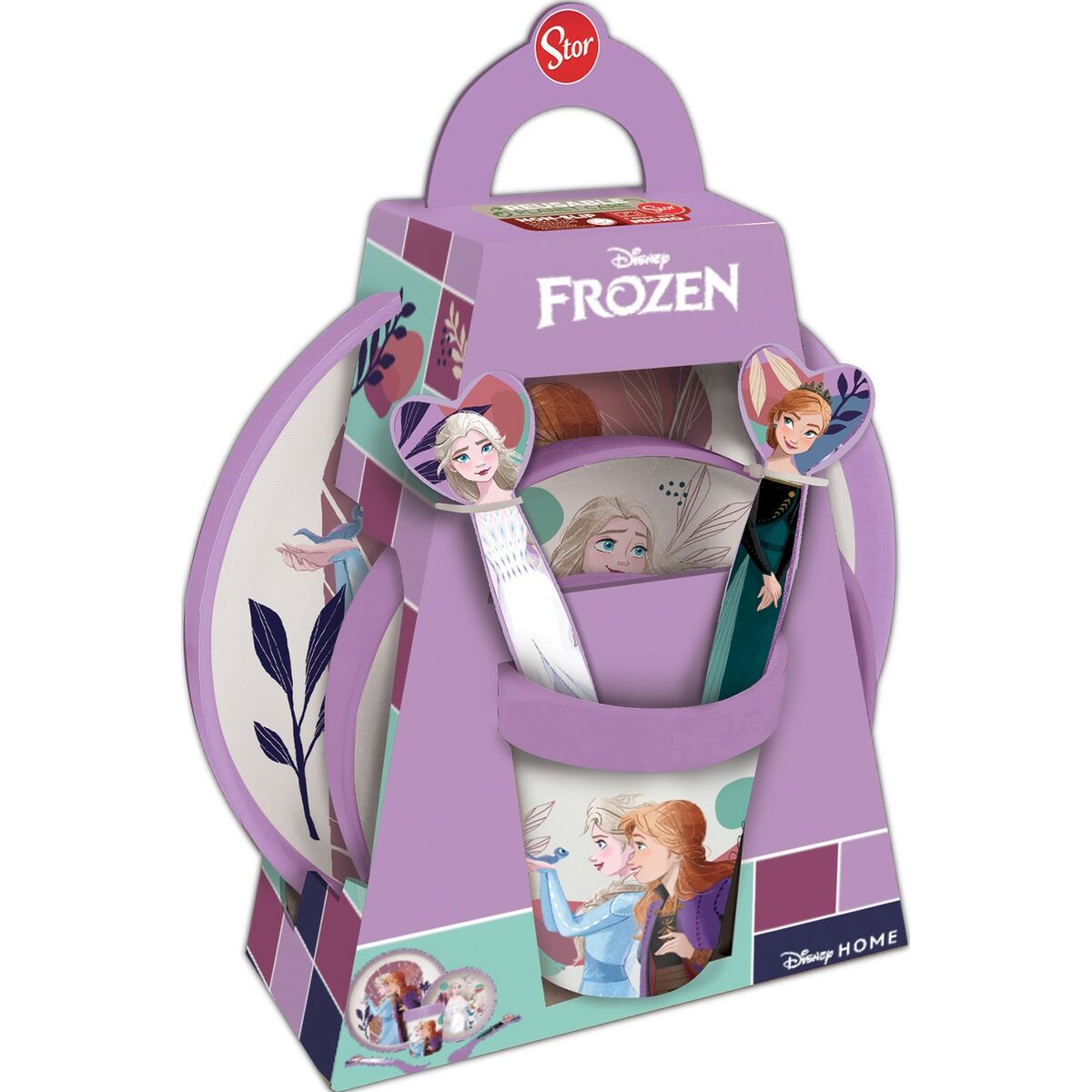 Set de Menaje Infantil Frozen CZ11305 (5 Piezas)