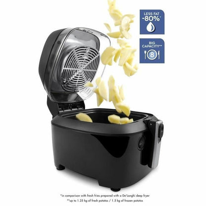 Freidora de Aire DeLonghi 1400 W Negro 1 L