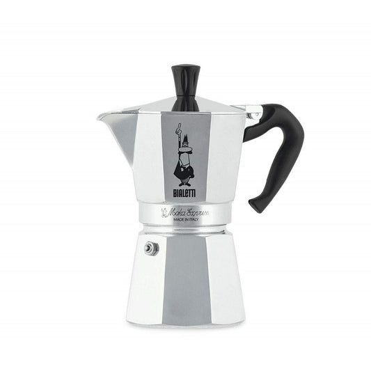 Cafetera Italiana Bialetti Moka Express Aluminio 6 Tazas