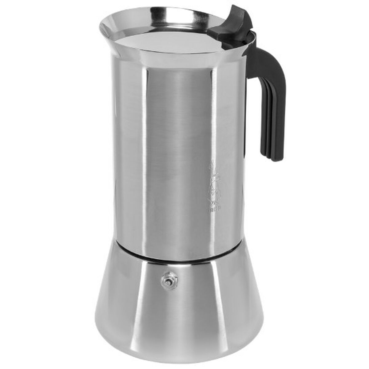 Cafetera Italiana Bialetti New Venus Plateado Madera Acero Inoxidable 240 ml 6 Tazas