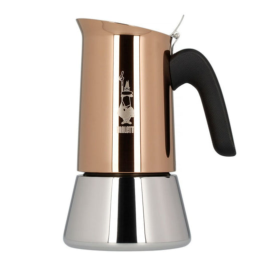 Bialetti New Venus 6 Cup Stainless Steel Italian Coffee Maker