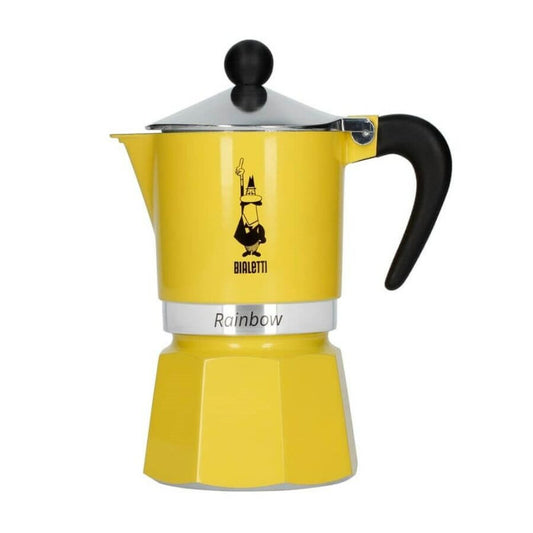 Bialetti Italian Coffee Maker 29583 Yellow Aluminum 140 ml