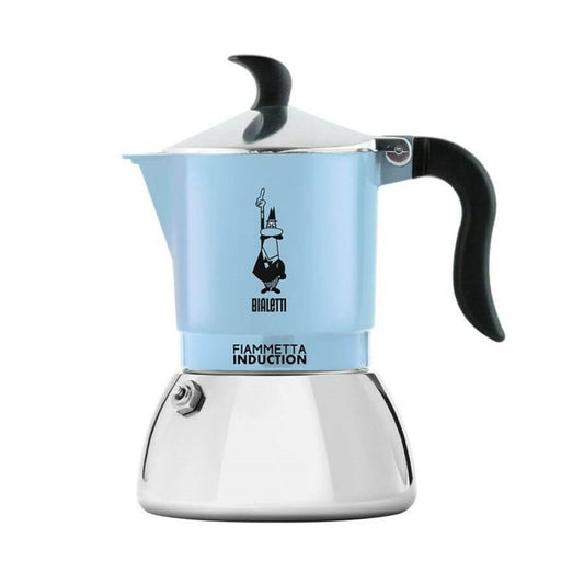 Bialetti Italian Coffee Maker 29587 Blue Aluminum Steel 100 ml