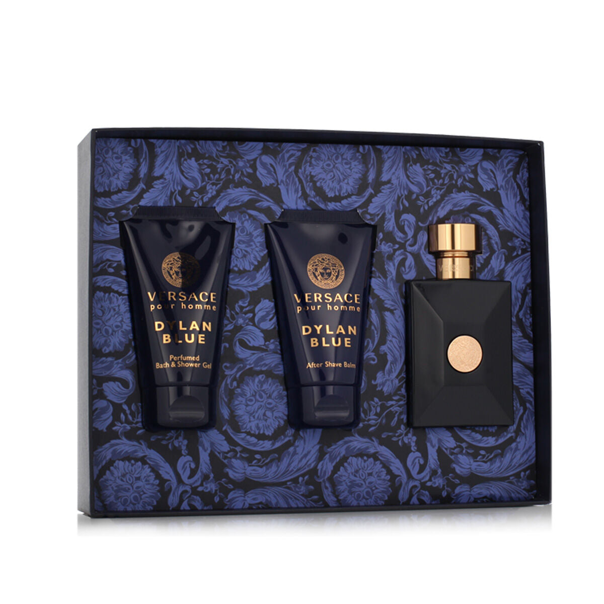 Set de Perfume Mujer Versace Dylan Blue EDT 3 Piezas