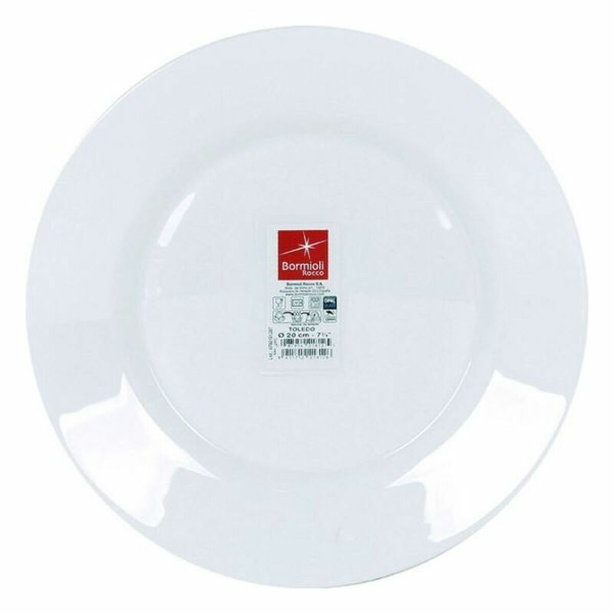 Bormioli Toledo Dessert Plate Ø 20 x 1.8 cm (36 Units)