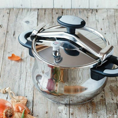 BRA A185501 Pressure Cooker 4.5 L Metal Stainless Steel Bakelite