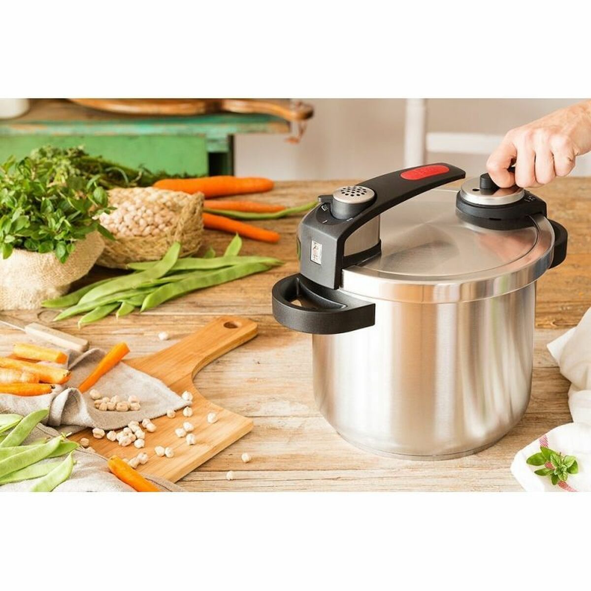 BRA A185504 Pressure Cooker Metal Stainless Steel 11 L