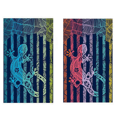 Secaneta Otipi Beach Towel 90 x 165 cm Jacquard Velvet