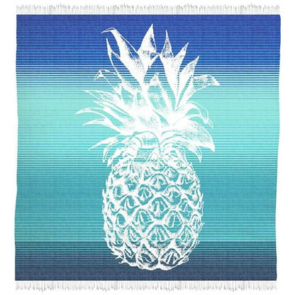 Toalla de Playa Secaneta Fouta 170 x 170 cm Doble Piña