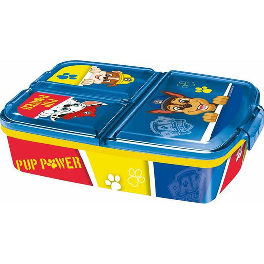 Fiambrera de Compartimentos The Paw Patrol Pup Power 19,5 x 16,5 x 6,7 cm Polipropileno