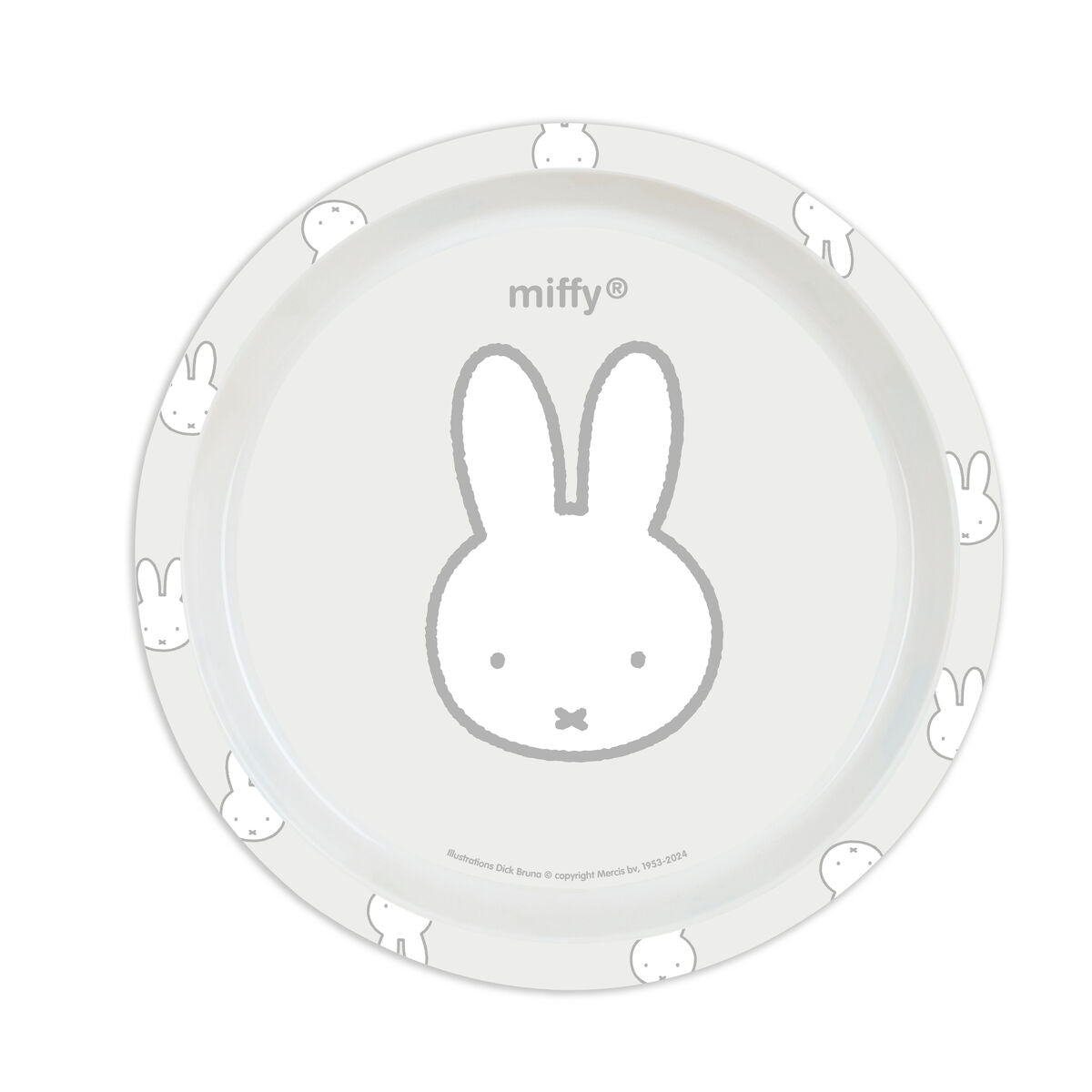 Set de vajilla infantil Miffy Niebla (5 Piezas)