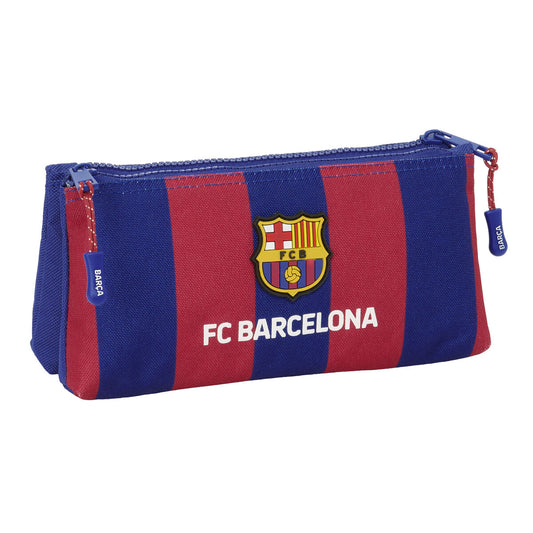 Neceser de Viaje F.C. Barcelona 24/25 Granate Azul marino Deportivo 22 x 10 x 8 cm