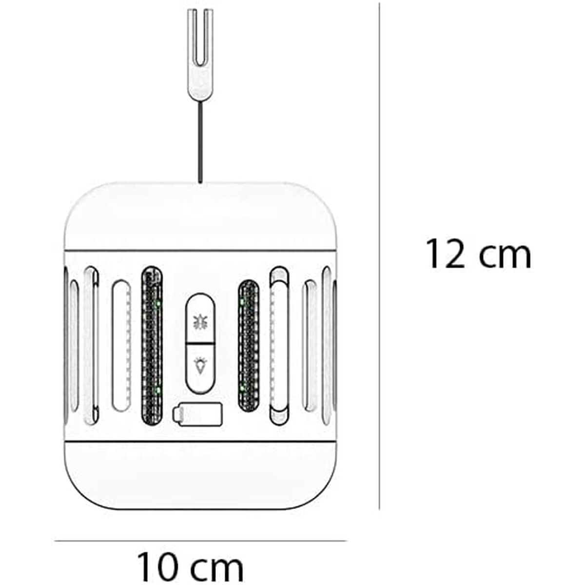 Coati IN410102 LED Mosquito Killer Bulb (2 Units)