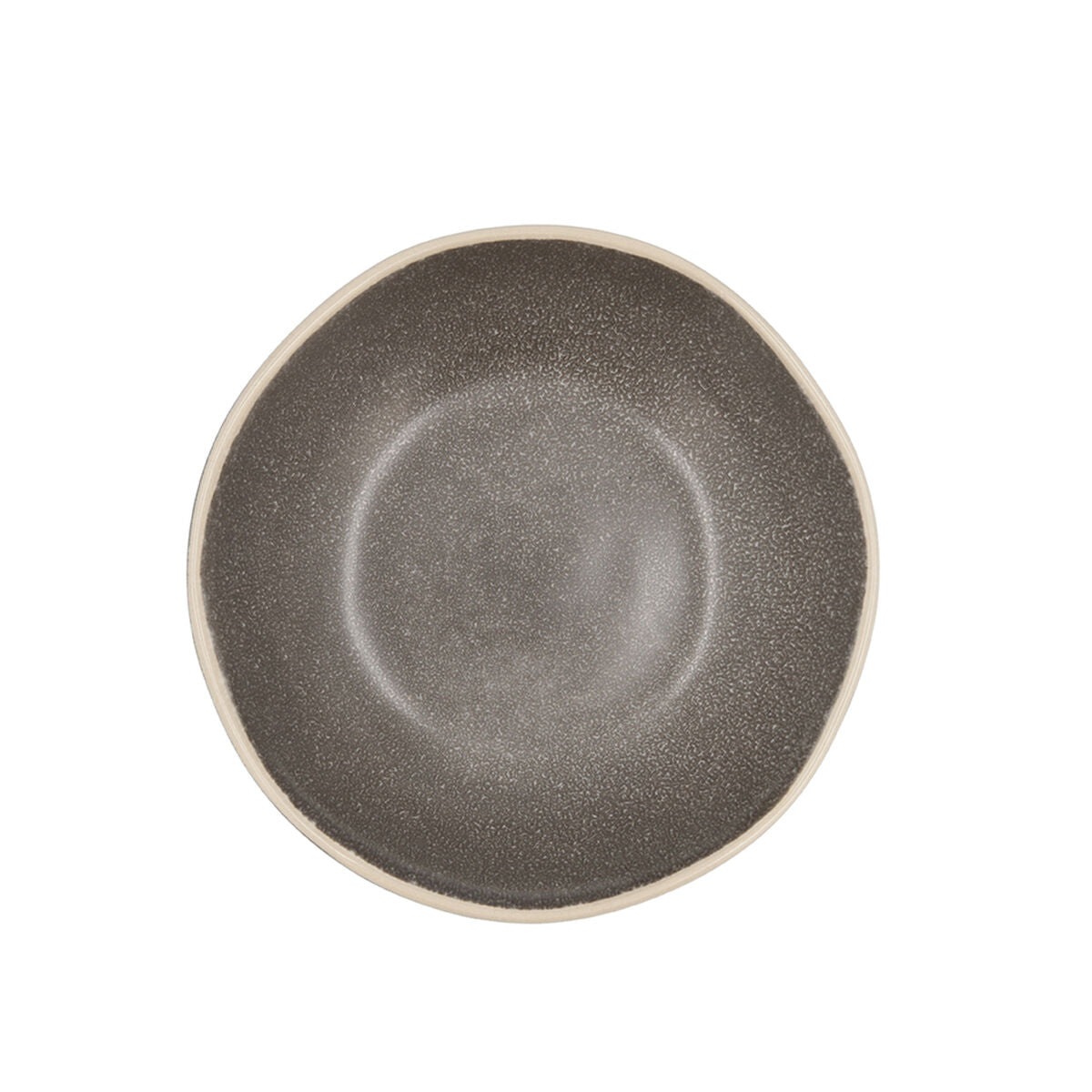 Bidasoa Gio Gray Ceramic Deep Plate 19 cm (6 Units)