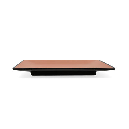 Bidasoa Gio Flat Plate 21.5 x 21.5 cm Brown Plastic