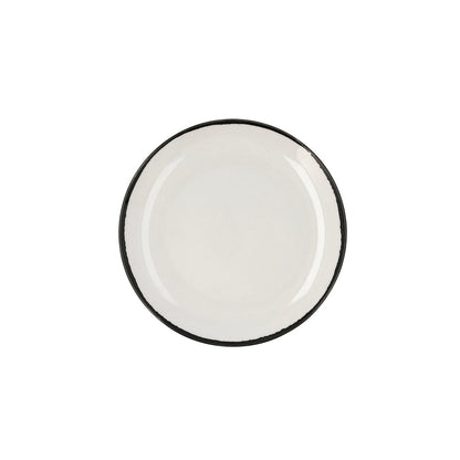 Ariane Vital Flat Plate White Ceramic Edge (6 Units)