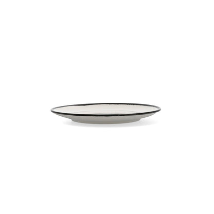 Ariane Vital Flat Plate White Ceramic Edge Ø 21 cm (12 Units)