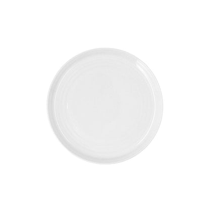 Plato Llano Ariane Artisan Cerámica Blanco Ø 27 cm (6 Unidades)