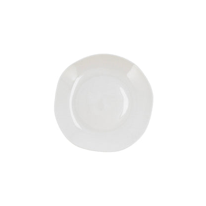 Ariane Earth White Ceramic Deep Plate 23 cm (6 Units)