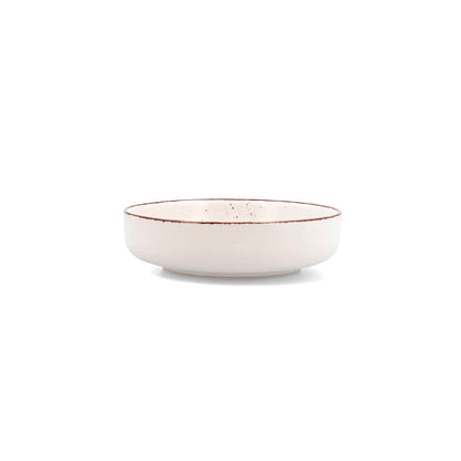 Quid Duna Beige Ceramic Deep Plate 18.5 x 5.3 cm (6 Units)