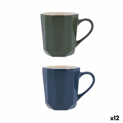 Taza Quid Trazio Cerámica 330 ml (12 Unidades)