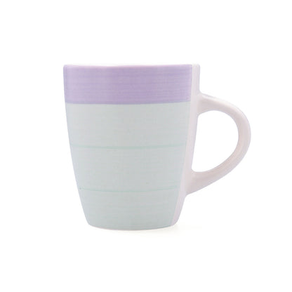 Taza Quid Kaleido Verde Morado Cerámica 330 ml (12 Unidades)