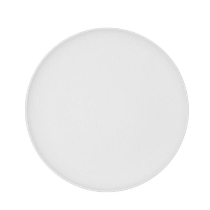 Bidasoa Fossil White Ceramic Flat Plate 26.5 x 26.4 x 2.3 cm (6 Units)