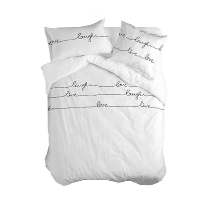 HappyFriday Duvet Cover Blanc Live Multicolor 140 x 200 cm