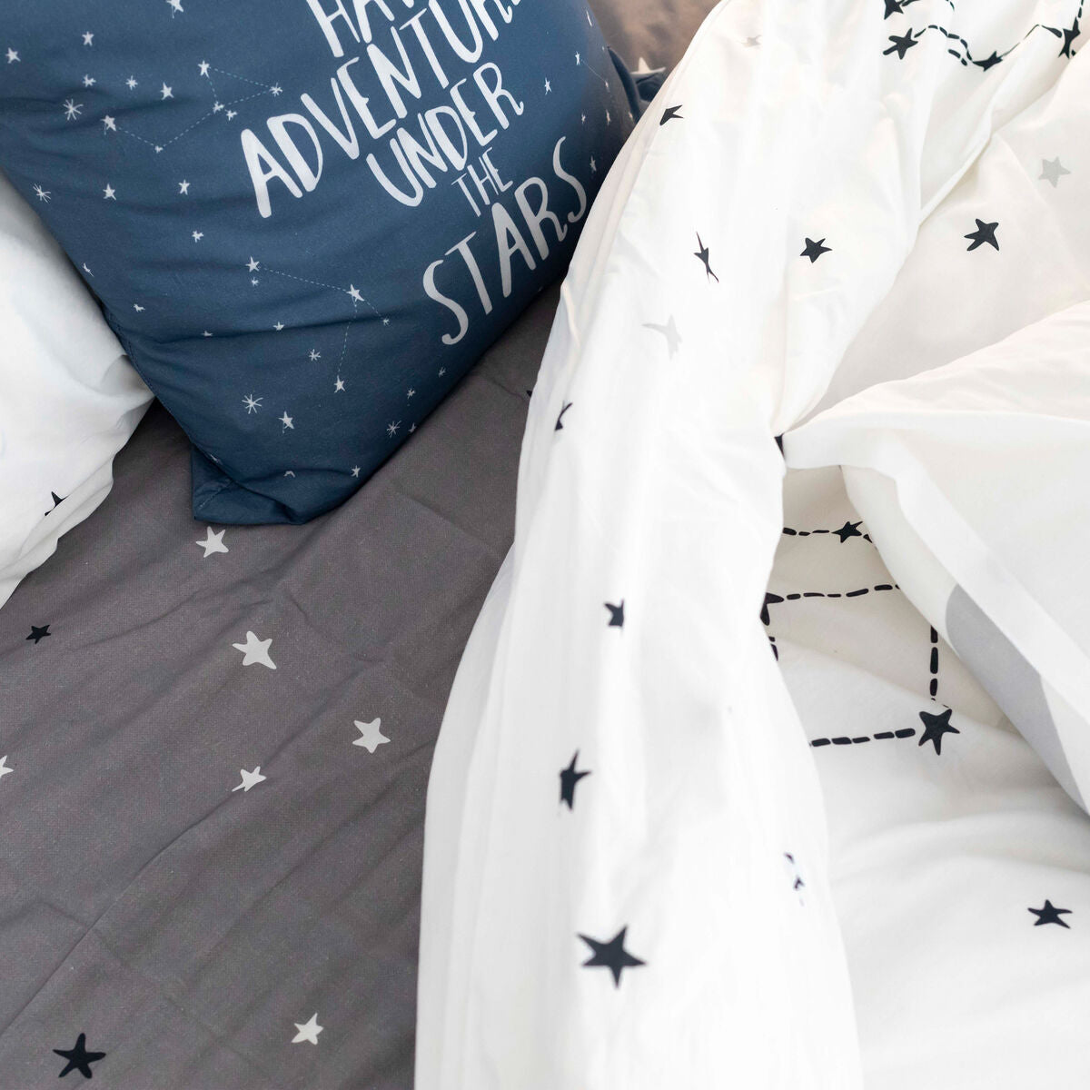 HappyFriday Duvet Cover Blanc Constellation Multicolor 155 x 220 cm