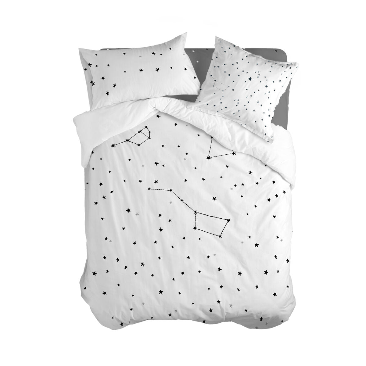 HappyFriday Duvet Cover Blanc Constellation Multicolor 155 x 220 cm