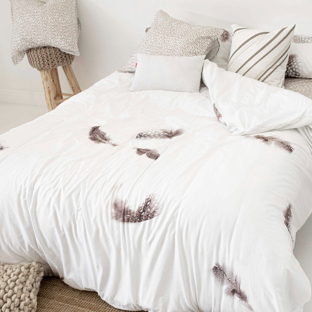 HappyFriday Light Multicolor Duvet Cover 200 x 200 cm