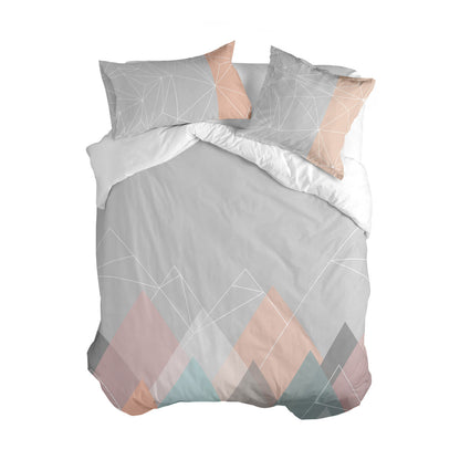 HappyFriday Duvet Cover Blanc Range Multicolor 140 x 200 cm