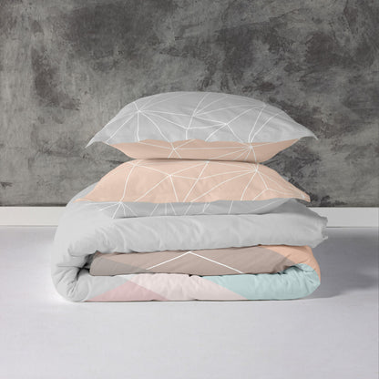 HappyFriday Duvet Cover Blanc Range Multicolor 140 x 200 cm