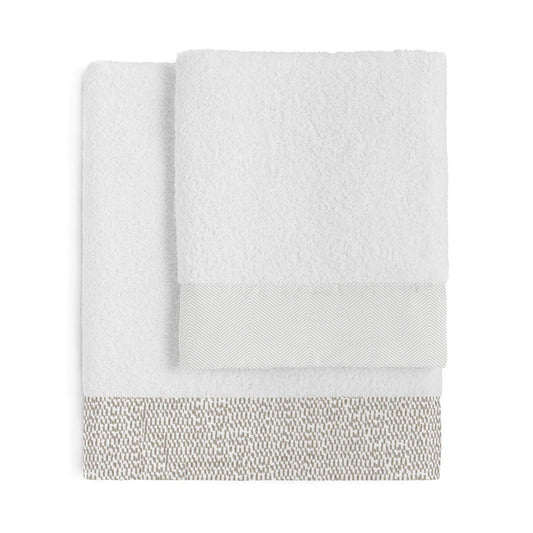 HappyFriday Light Multicolour Towel Set 2 Pieces