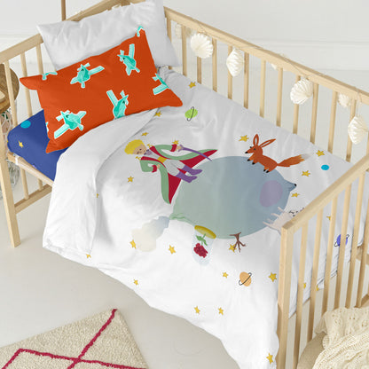 HappyFriday Le Petit Prince Multicolor 2 Piece Duvet Cover Set