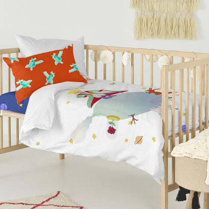 HappyFriday Le Petit Prince Multicolor 2 Piece Duvet Cover Set