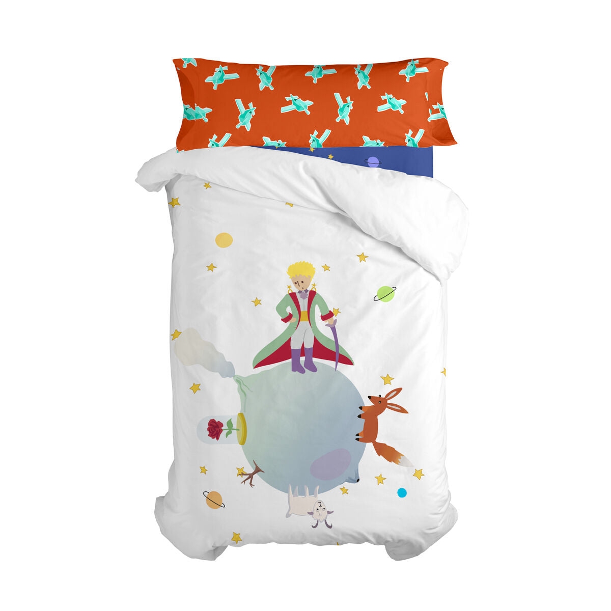 HappyFriday Le Petit Prince Duvet Cover Set Multicolour Bed 80/90 2 Pieces