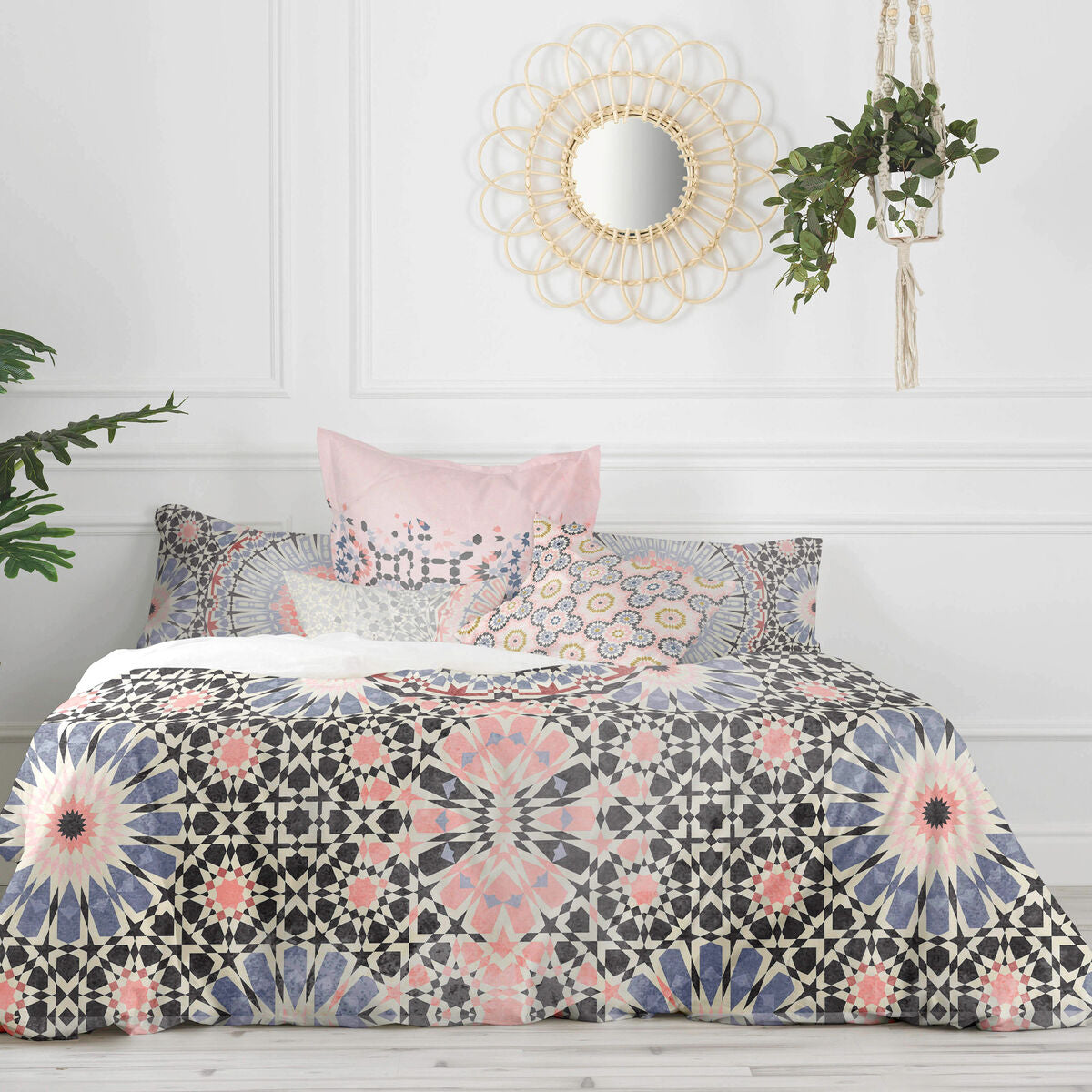 HappyFriday Bohemian Multicolor Duvet Cover 200 x 200 cm