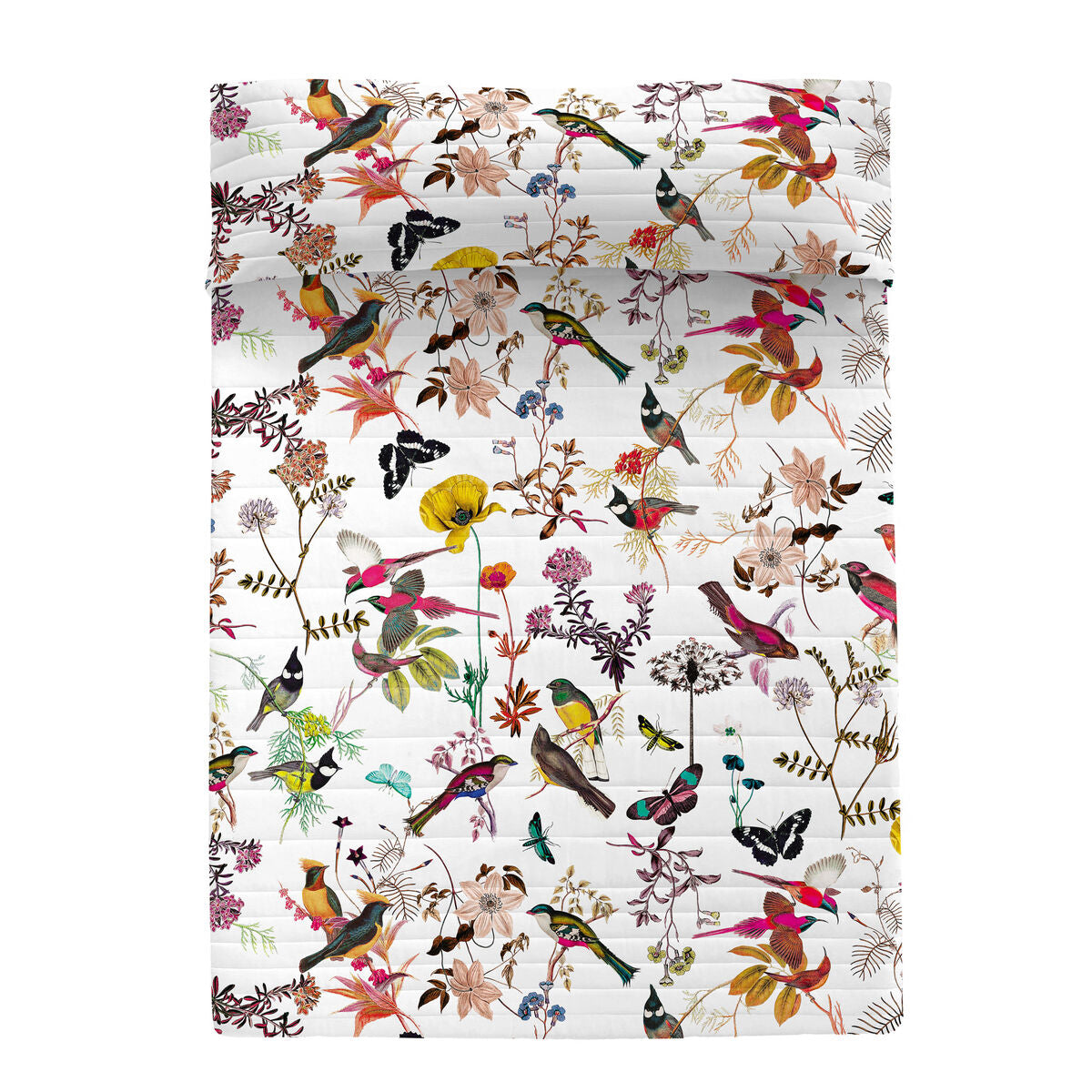 HappyFriday HF Quilt Birds of paradise Multicolor 180 x 260 cm