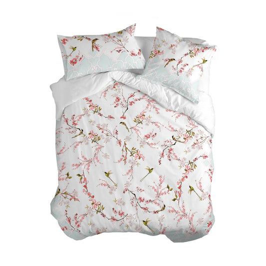 HappyFriday Sakura Duvet Cover Multicolor 260 x 220 cm