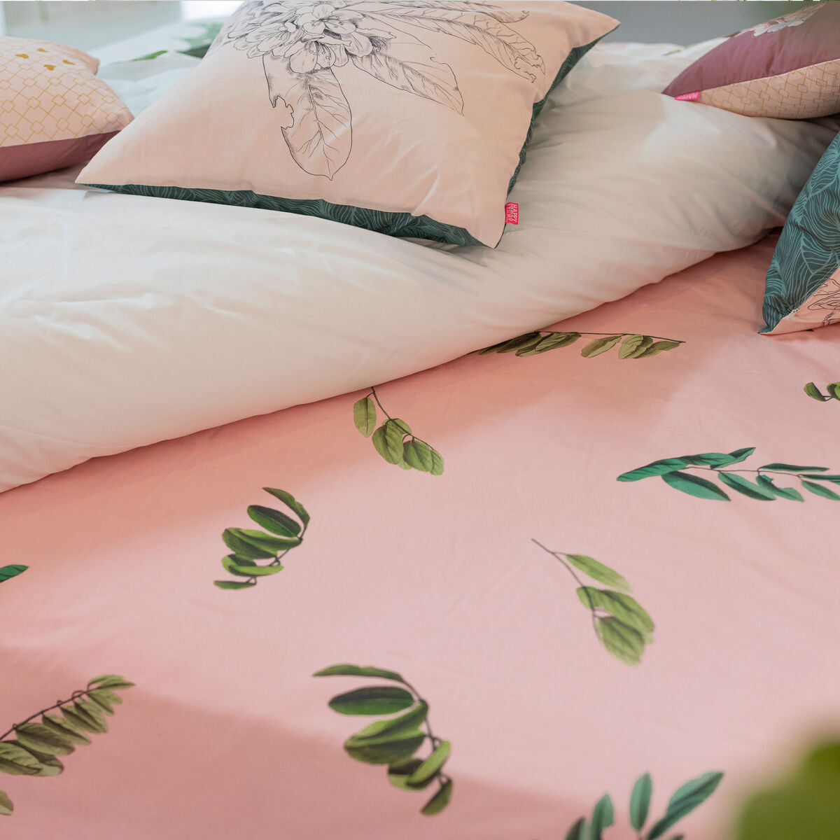 HappyFriday Blooming Multicolor Duvet Cover 200 x 200 cm