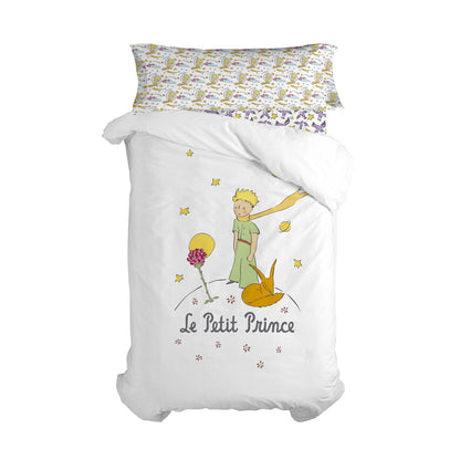 HappyFriday Le Petit Prince Ses Amis Multicolor 2 Piece Duvet Cover Set