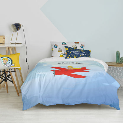 HappyFriday Le Petit Prince Son Avion Duvet Cover Set Multicolour Bed 80 2 Pieces