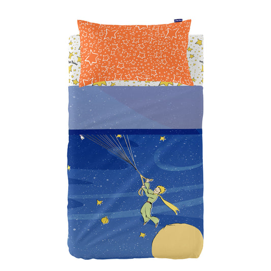 HappyFriday Le Petit Prince Migration Multicolor Baby Crib Sheet Set 2 Pieces