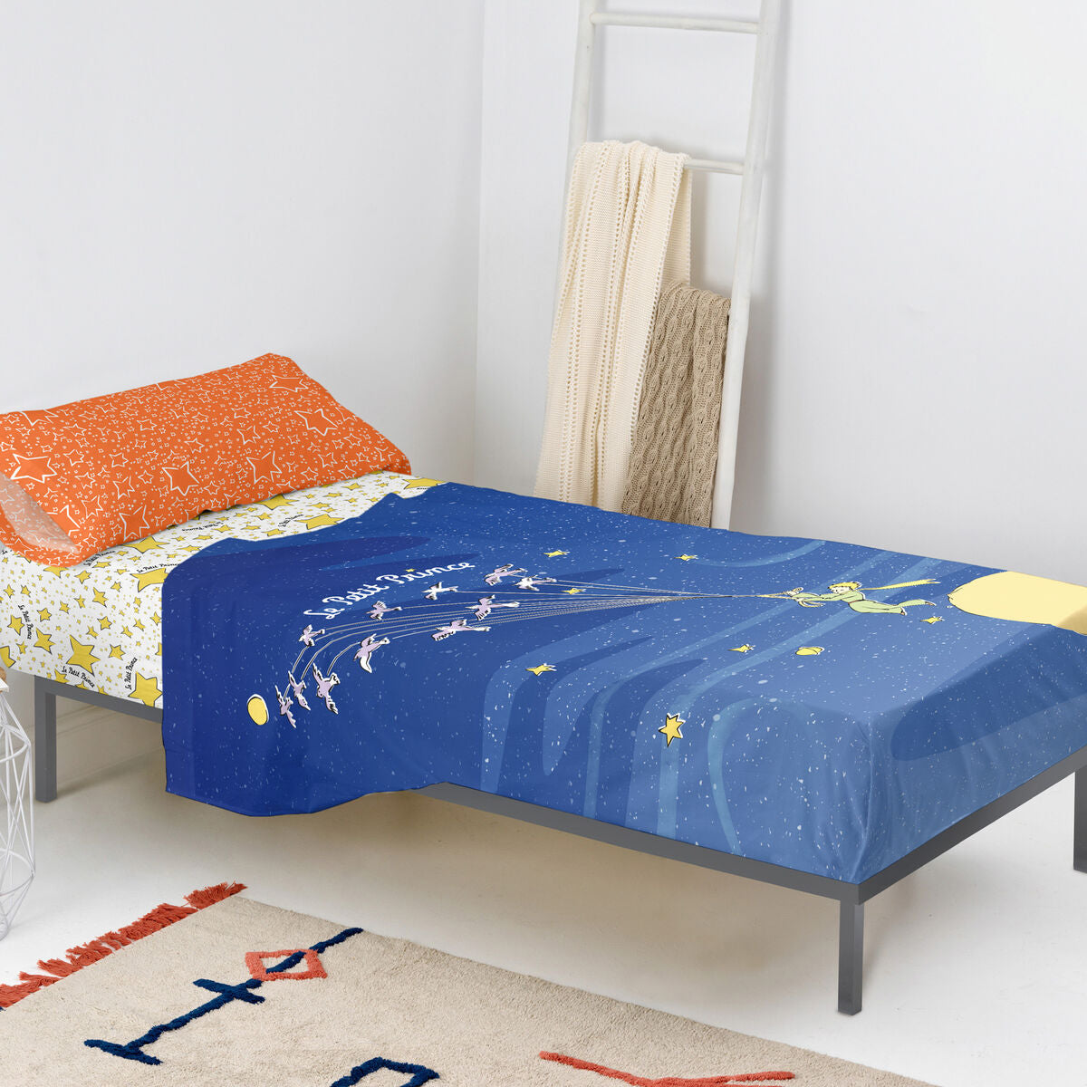 HappyFriday Le Petit Prince Migration Sheet Set Multicolour Bed 105 2 Pieces