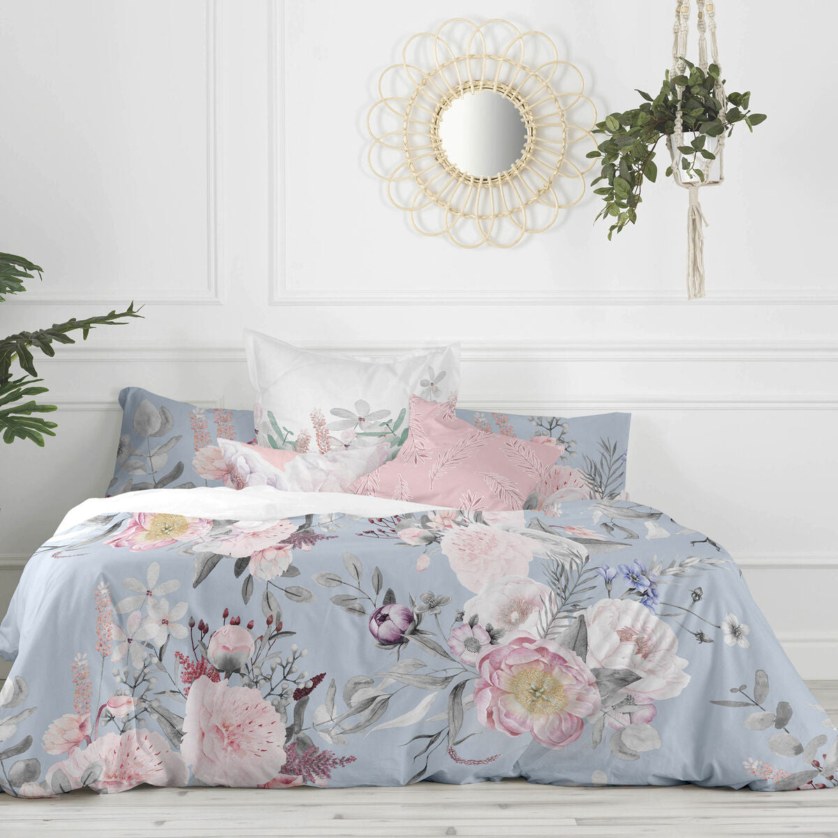 HappyFriday Soft bouquet Multicolor Duvet Cover 200 x 200 cm