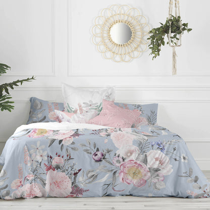 HappyFriday Duvet Cover Soft bouquet Multicolor 240 x 220 cm